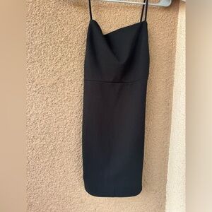 Black Formal Mini Dress